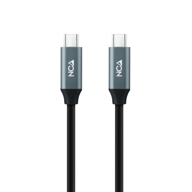 Nanocable 10.01.4302 cabo USB USB4 Gen 2x2 2 m USB C Preto