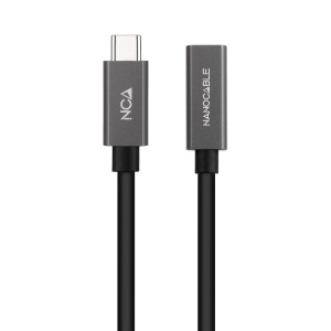 Nanocable 10.01.4401-L150 cabo USB USB 3.2 Gen 2x2 1,5 m USB C Preto 2