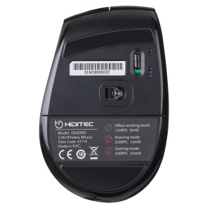 Hiditec Dendro rato Escritório Mão direita RF Wireless Ótico 2000 DPI 2