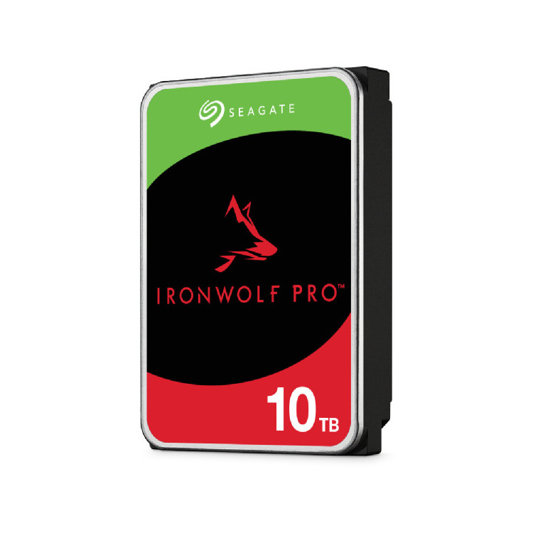 Seagate IronWolf Pro ST10000NT001 unidade de disco rígido 10 TB 7200 RPM 256 MB 3.5" Serial ATA III