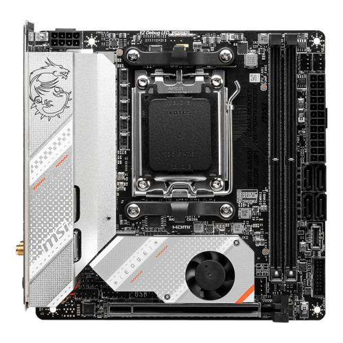 MSI MPG B650I EDGE WIFI motherboard AMD B650 Ranhura AM5 mini ATX MSI MPG B650I EDGE WIFI motherboard AMD B650 Ranhura AM5 mini ATX
