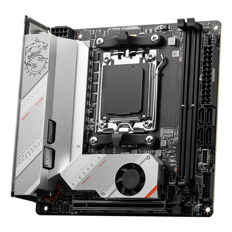 MSI MPG B650I EDGE WIFI motherboard AMD B650 Ranhura AM5 mini ATX