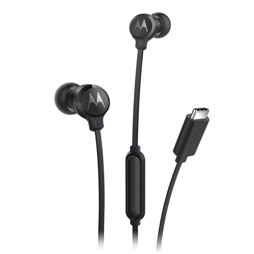 Motorola EARBUDS3CS auscultador Auscultadores Com fios Intra-auditivo Chamadas Música USB Type-C Preto Motorola EARBUDS3CS auscultador Auscultadores Com fios Intra-auditivo Chamadas Música USB Type-C Preto