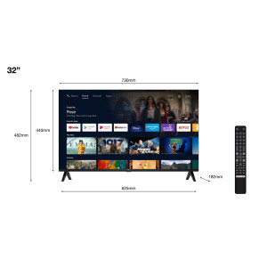 TCL S54 32S5400A TV 81,3 cm (32") HD Smart TV Wi-Fi Prateado 2