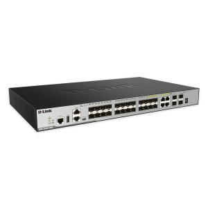 D-Link DGS-3630-28SC switch de rede Gerido L3 1U Preto