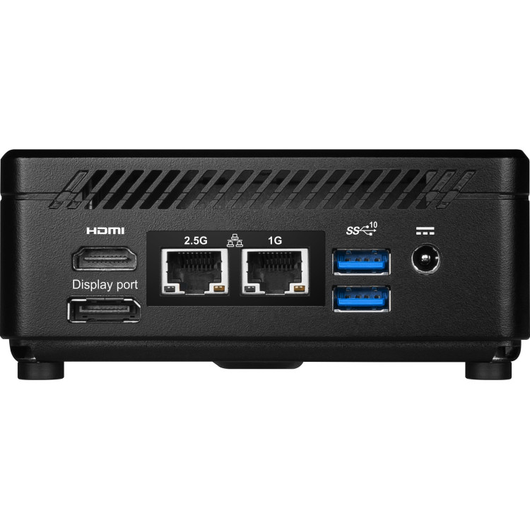 MSI Cubi 5 12M-256ES Intel® Core™ i5 i5-1235U 8 GB DDR4-SDRAM 256 GB SSD Windows 11 Home Mini PC Preto