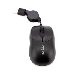 iggual IGG316832 rato Escritório Ambidestro USB Type-A 800 DPI