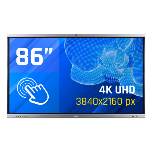 iggual Orchid 86" Webcam Plasma interativo 2,18 m (86") LED Wi-Fi 400 cd m² 4K Ultra HD Preto Ecrã táctil Processador built-in iggual Orchid 86" Webcam Plasma interativo 2,18 m (86") LED Wi-Fi 400 cd m² 4K Ultra HD Preto Ecrã táctil Processador built-in