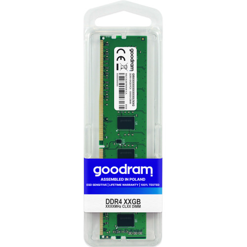 Goodram GR2666D464L19 32G módulo de memória 32 GB 1 x 32 GB DDR4 Goodram GR2666D464L19 32G módulo de memória 32 GB 1 x 32 GB DDR4