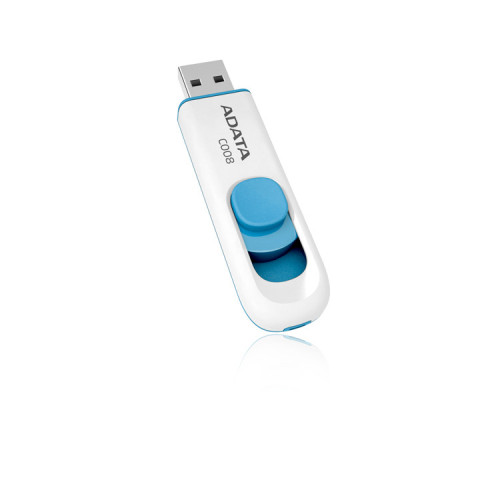 ADATA 64GB C008 unidade de memória USB USB Type-A 2.0 Azul, Branco ADATA 64GB C008 unidade de memória USB USB Type-A 2.0 Azul, Branco