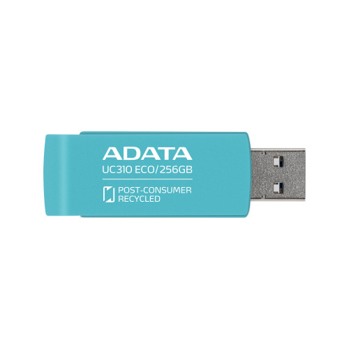 ADATA UC310 ECO unidade de memória USB 256 GB USB Type-A 3.2 Gen 1 (3.1 Gen 1) Verde ADATA UC310 ECO unidade de memória USB 256 GB USB Type-A 3.2 Gen 1 (3.1 Gen 1) Verde