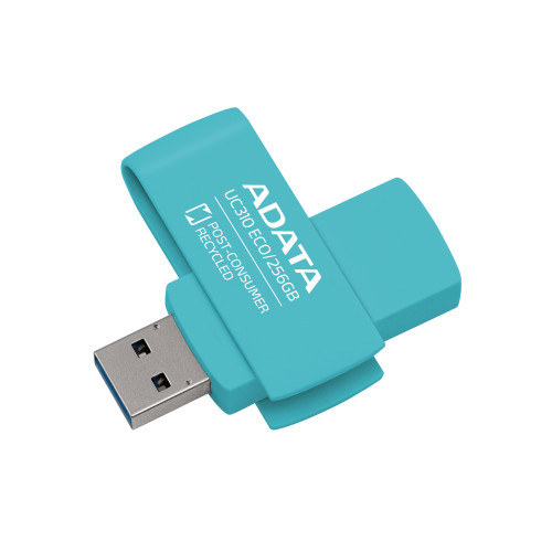 ADATA UC310 ECO unidade de memória USB 256 GB USB Type-A 3.2 Gen 1 (3.1 Gen 1) Verde ADATA UC310 ECO unidade de memória USB 256 GB USB Type-A 3.2 Gen 1 (3.1 Gen 1) Verde