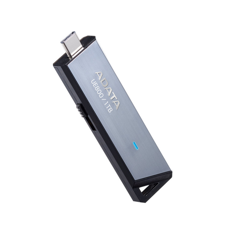 ADATA UE800 unidade de memória USB 1 TB USB Type-C 3.2 Gen 2 (3.1 Gen 2) Prateado