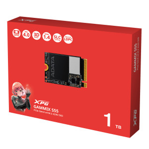 XPG SGAMMIXS55-1T-C disco SSD 1 TB M.2 PCI Express 4.0 NVMe 3D NAND 2