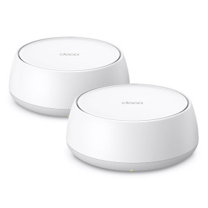 TP-Link DECO BE25(2-PACK) sistema de Wi-Fi Mesh Dual-band (2,4 GHz   5 GHz) Wi-Fi 7 (802.11be) Branco Interno