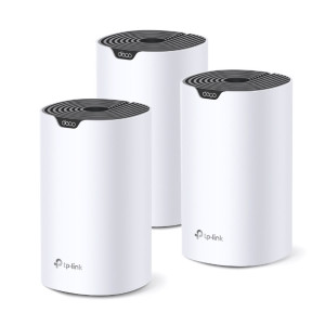 TP-Link Deco S7 (3-pack) Dual-band (2,4 GHz   5 GHz) Wi-Fi 5 (802.11ac) Branco, Preto Interno