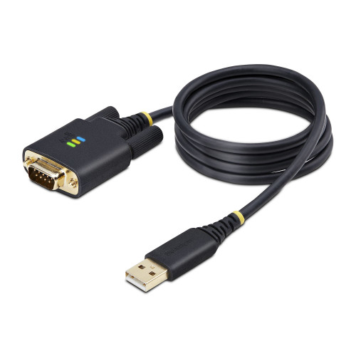 StarTech.com 1P3FFCB-USB-SERIAL cabo de série Preto 1 m USB Type-A RS-232 StarTech.com 1P3FFCB-USB-SERIAL cabo de série Preto 1 m USB Type-A RS-232