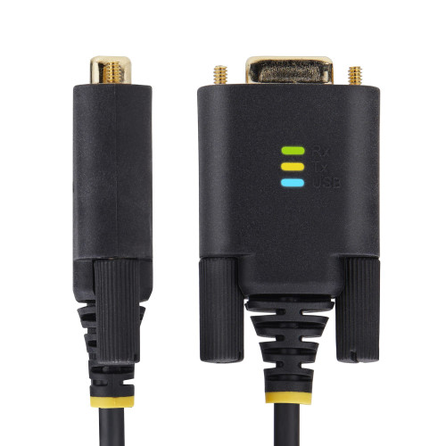 StarTech.com 1P3FFCB-USB-SERIAL cabo de série Preto 1 m USB Type-A RS-232 StarTech.com 1P3FFCB-USB-SERIAL cabo de série Preto 1 m USB Type-A RS-232