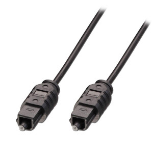 Lindy 35212 cabo de áudio 2 m Toslink Preto