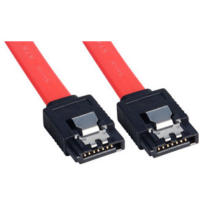Lindy SATA Cable, 0.5m cabo SATA 0,5 m Vermelho