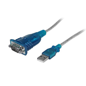 StarTech.com Cabo adaptador USB para série DB9 RS232 de 1 porta - M M