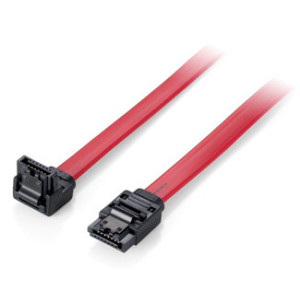 Equip 111902 cabo SATA 0,5 m SATA 7-pin Vermelho