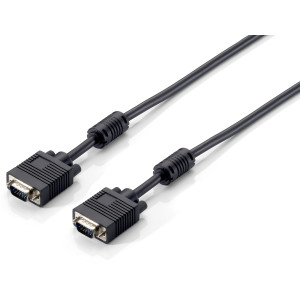 Equip 118812 cabo VGA 5 m VGA (D-Sub) Preto