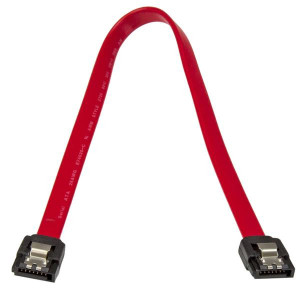 StarTech.com LSATA12 cabo SATA 0,304 m SATA 7-pin Vermelho 2