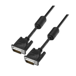 AISENS A117-0089 cabo DVI 1,8 m DVI-D Preto