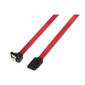 AISENS A130-0156 cabo SATA 0,5 m SATA 7-pin Preto, Vermelho