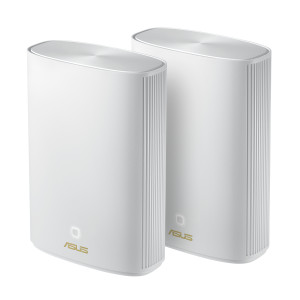 ASUS ZenWiFi AX Hybrid (XP4) Dual-band (2,4 GHz   5 GHz) Wi-Fi 6 (802.11ax) Branco 2 Interno