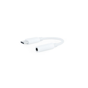 Nanocable 10.24.1205-W cabo de áudio 0,11 m 3.5mm USB Type-C Branco