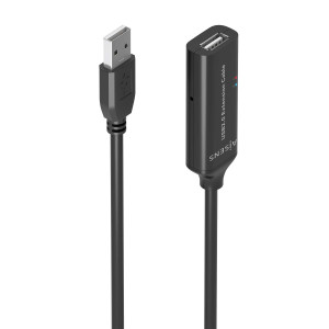 AISENS A101-0914 cabo USB USB 2.0 5 m USB A Preto