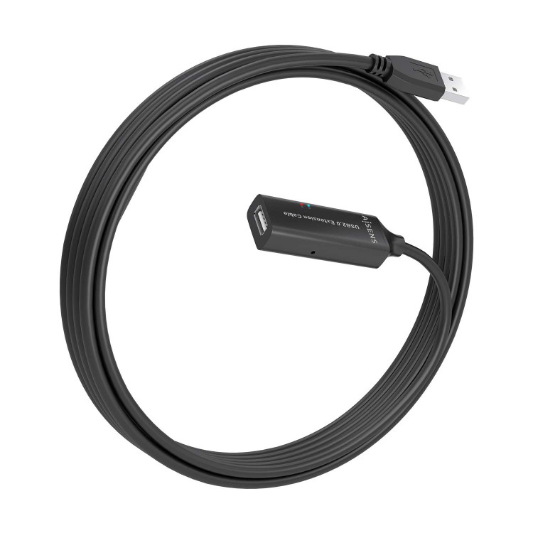 AISENS A101-0914 cabo USB USB 2.0 5 m USB A Preto