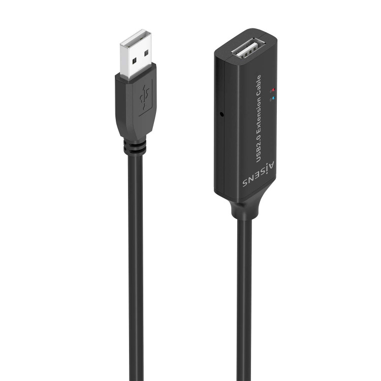 AISENS A101-0916 cabo USB USB 2.0 5 m USB A Preto