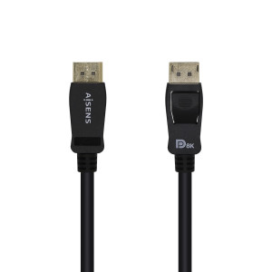 AISENS A149-0431 cabo DisplayPort 1 m Preto