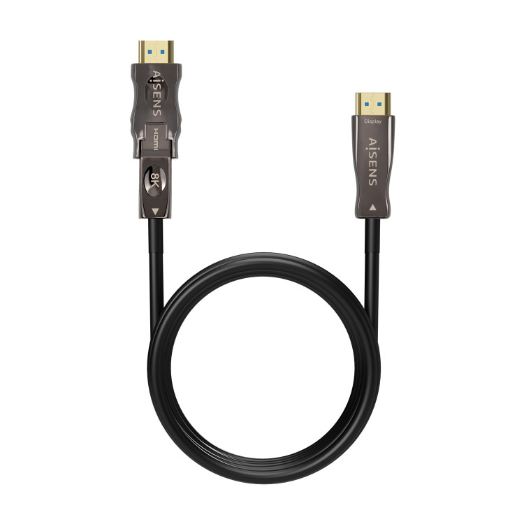 AISENS A153-0647 cabo HDMI 40 m HDMI Type D (Micro) HDMI Type A (Standard) Preto