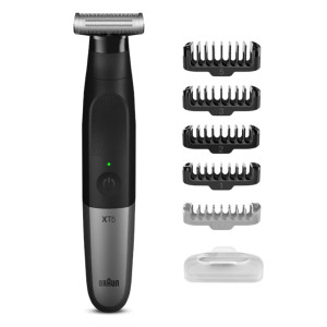 Braun XT5100 aparador de cabelo Preto, Prateado
