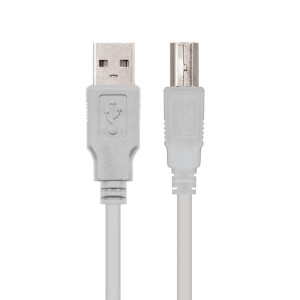 Nanocable 10.01.0104 cabo USB USB 2.0 3 m USB A USB B Bege 2