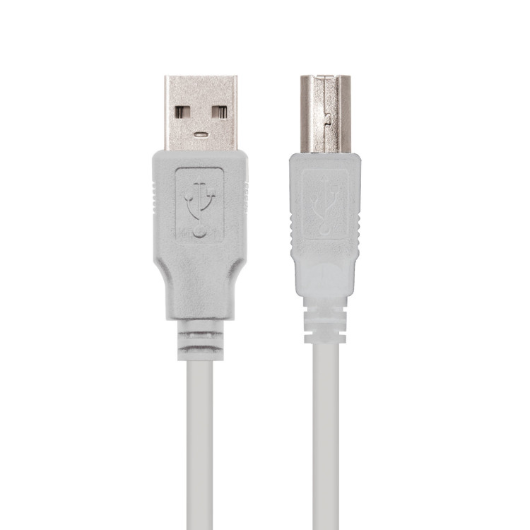 Nanocable 10.01.0104 cabo USB USB 2.0 3 m USB A USB B Bege
