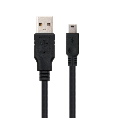 Nanocable 10.01.0400 cabo USB USB 2.0 0,5 m USB A Mini-USB B Preto Nanocable 10.01.0400 cabo USB USB 2.0 0,5 m USB A Mini-USB B Preto