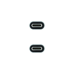 Nanocable 10.01.4303 cabo USB USB 3.2 Gen 2x2 3 m USB C Preto, Cinzento 2