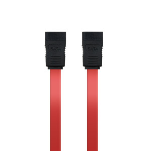 Nanocable 10.18.0101-OEM cabo SATA 0,5 m Preto, Vermelho 2