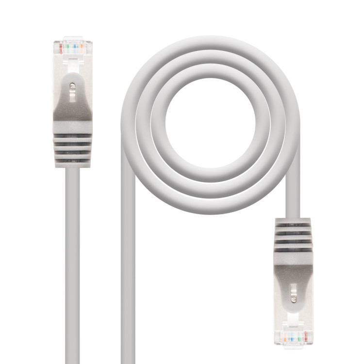 Nanocable 5m Cat6e cabo de rede Cinzento F UTP (FTP)