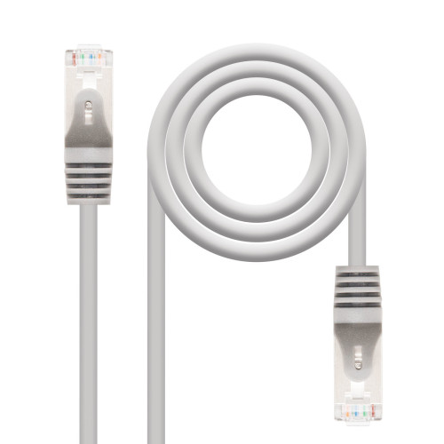 Nanocable 5m Cat6e cabo de rede Cinzento F UTP (FTP)