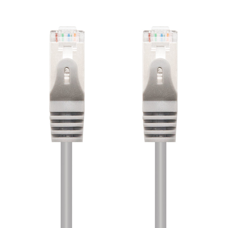 Nanocable 5m Cat6e cabo de rede Cinzento F UTP (FTP)
