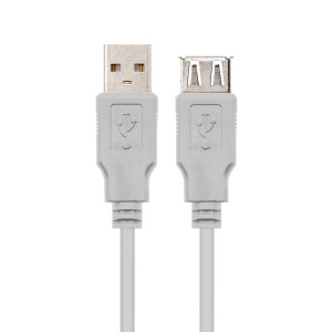 Nanocable 10.01.0203 cabo USB USB 2.0 1,8 m USB A Bege 2