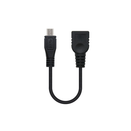 Nanocable 10.01.3500 cabo USB USB 2.0 0,15 m Micro-USB B USB A Preto Nanocable 10.01.3500 cabo USB USB 2.0 0,15 m Micro-USB B USB A Preto
