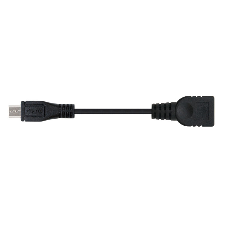 Nanocable 10.01.3500 cabo USB USB 2.0 0,15 m Micro-USB B USB A Preto