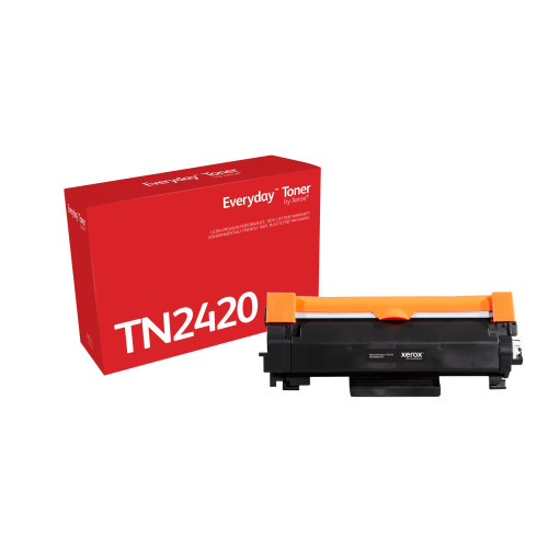 Toner Everyday Monocromático compatível com Brother TN2420, Capacidade alta Toner Everyday Monocromático compatível com Brother TN2420, Capacidade alta